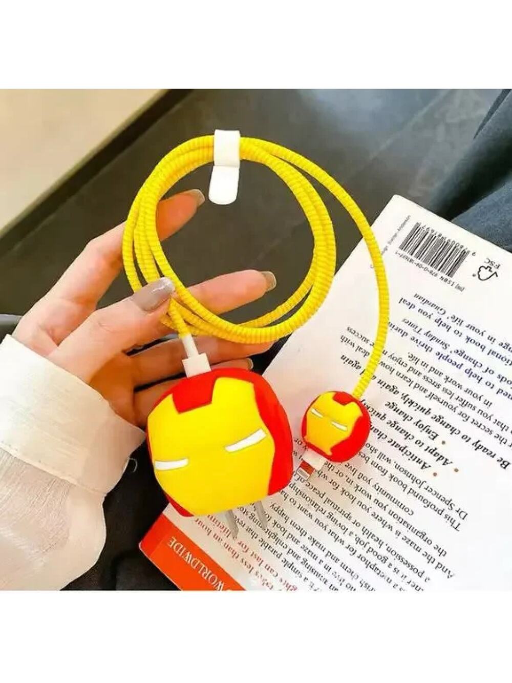 Iron Man iPhone Charger Cover Cable Protectors P05